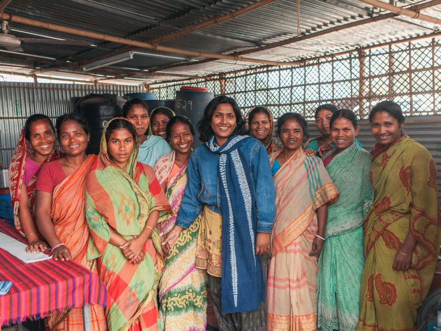 Women's cooperative working together